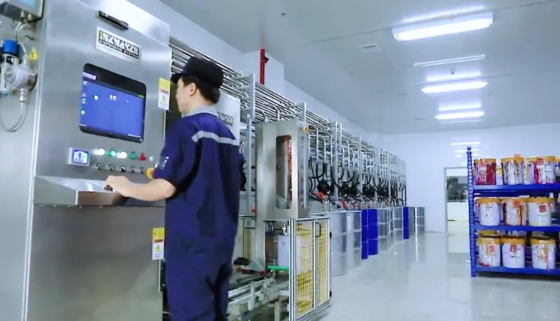 2-Automatic Ink Dispensing System-flexible packaging machine