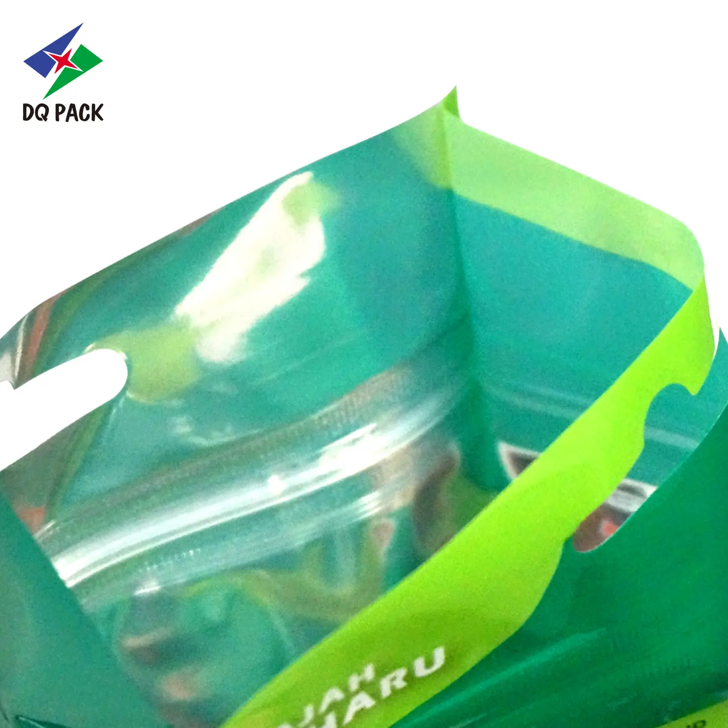 clear stand up pouch with zipper