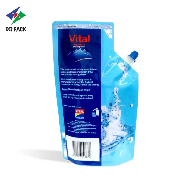 750ml Water Pouches Wholesale Corner Spout Pouch-Y2205 (1)