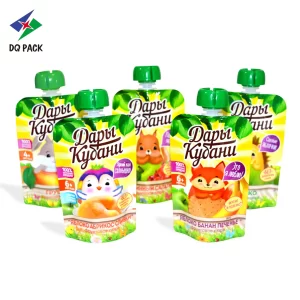 Custom Baby Food Spout Pouches Factory
