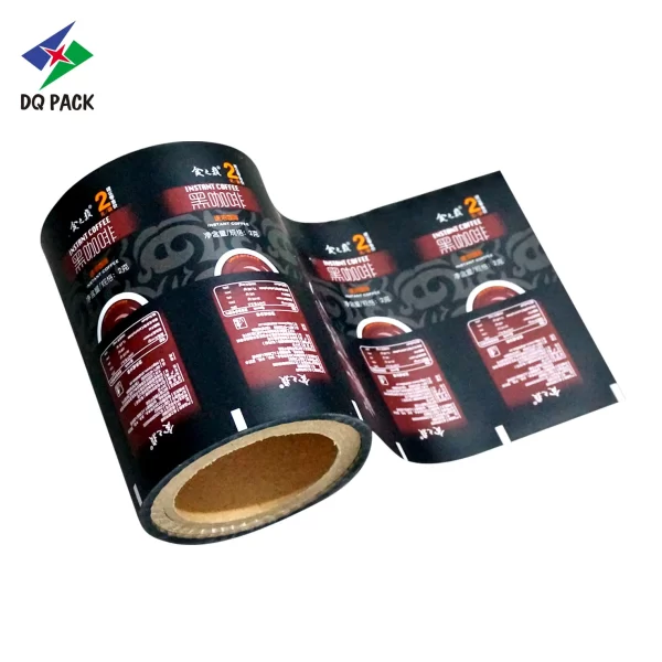 Custom Sachet Packaging Roll Film for Coffee Bean Powder-Y2202 (3)