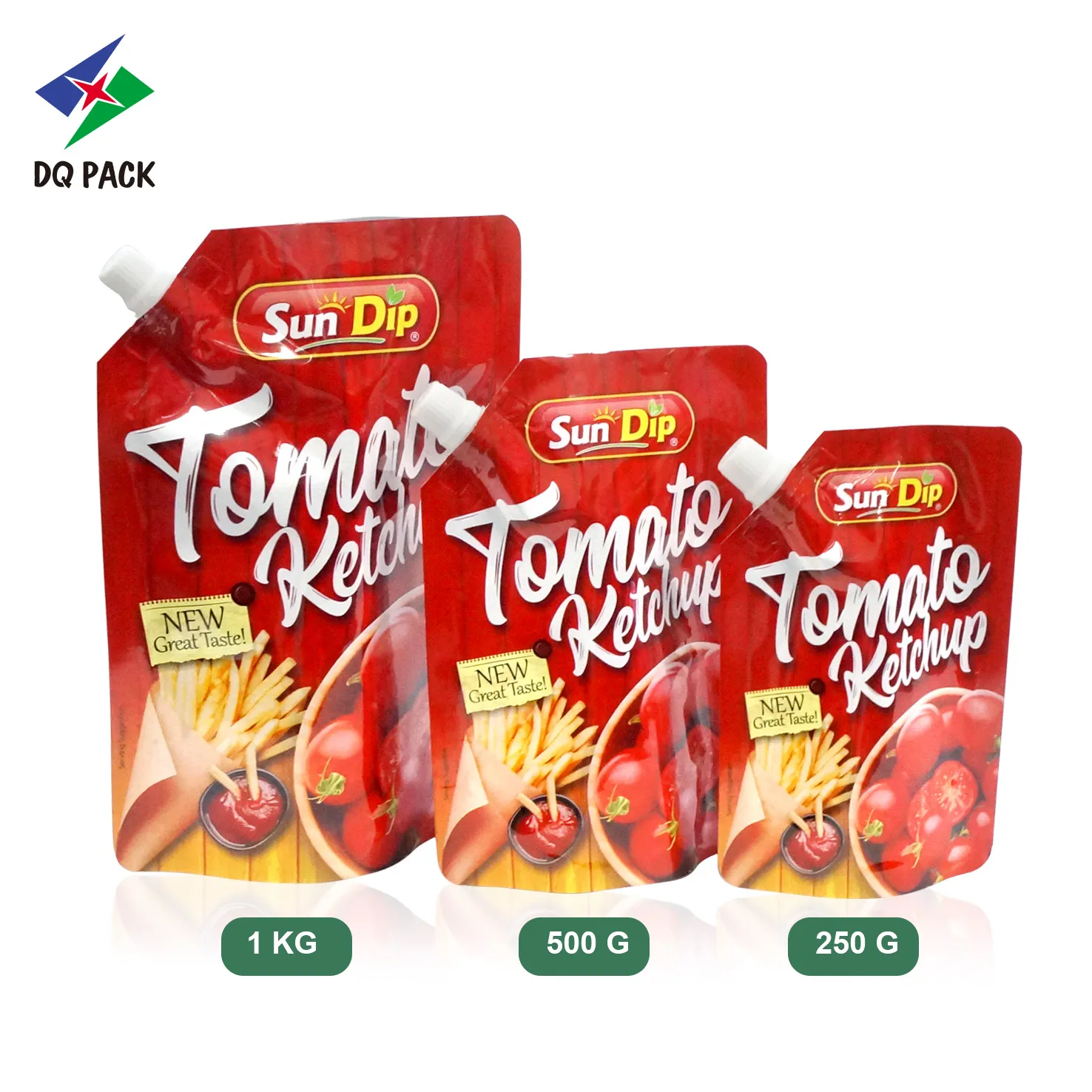 Ketchup Packaging Spout Pouch Supplier-DQ PACK Y2206（35)