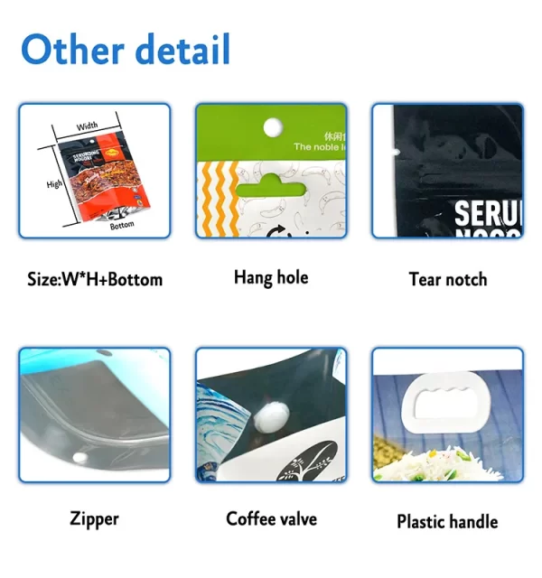 Custom Almond Protein Powder Pouches Factory