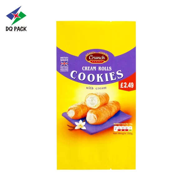 Custom cookie packaging bags supplier- DQ PACK C2505(10)