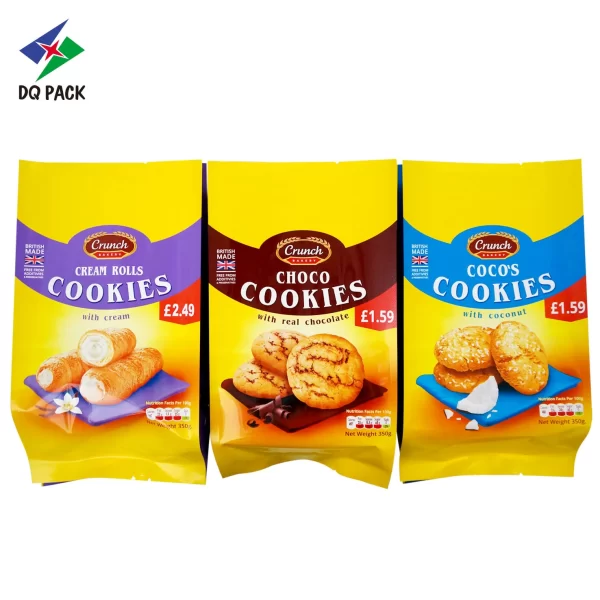 Custom cookie packaging bags supplier- DQ PACK C2505(7)
