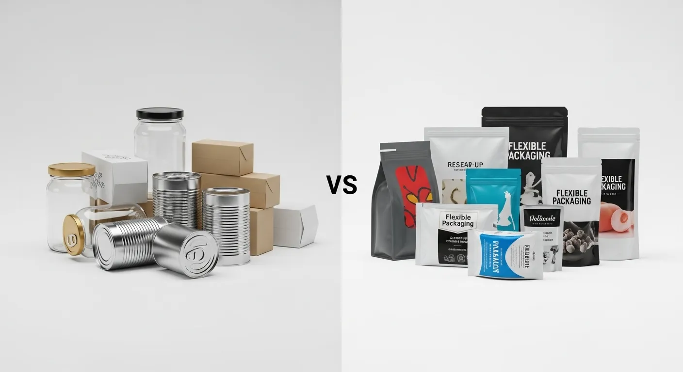 Flexible Packaging vs Rigid Packaging-dq pack