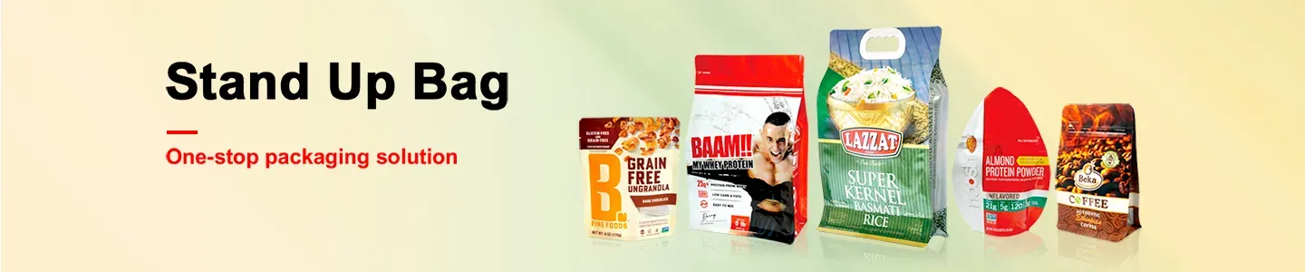 custom stand-up pouches manufacturer in China
