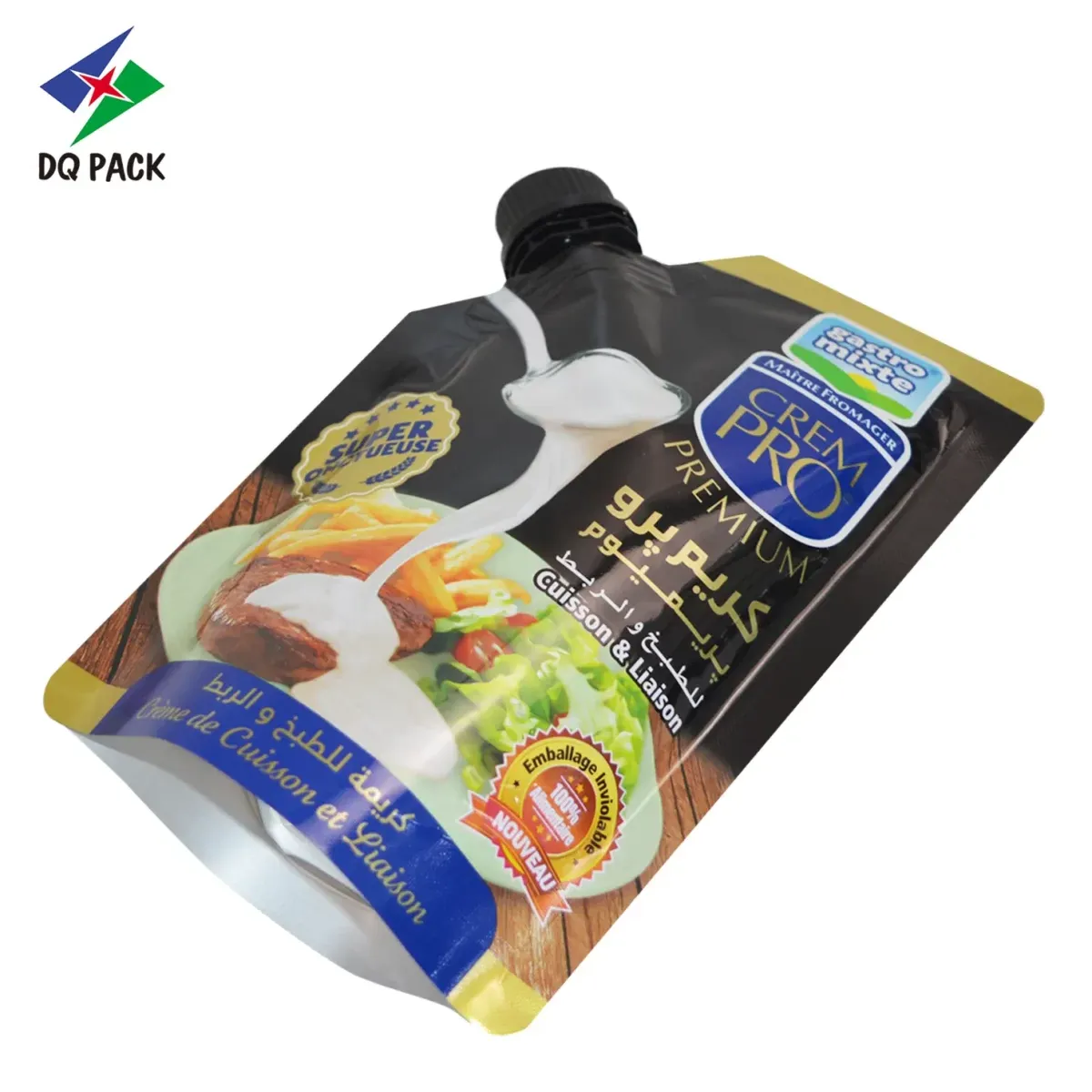 Aluminum-Stand-Up-Spout-Pouch-Manufacturer
