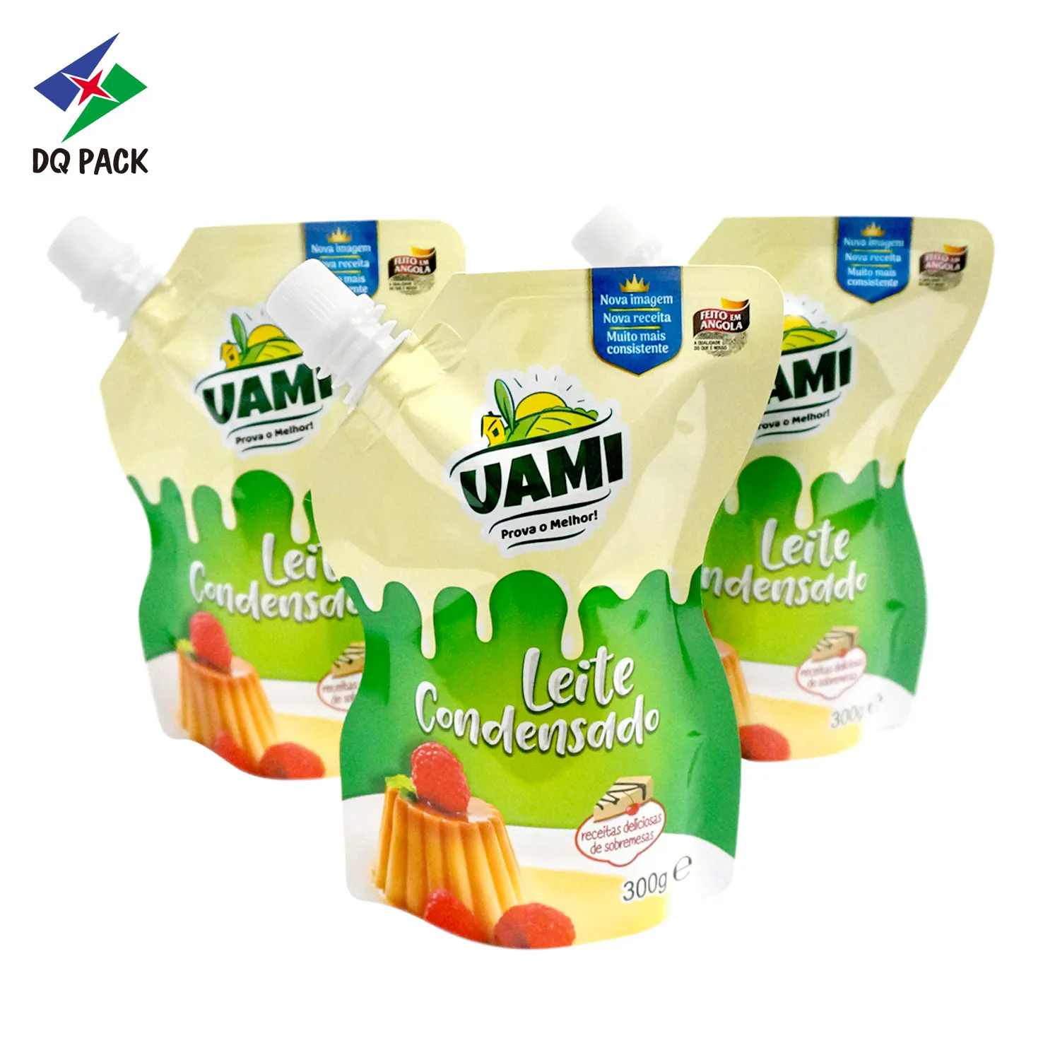 Custom 300g spout pouch supplier -DQ PACK 2506(1)