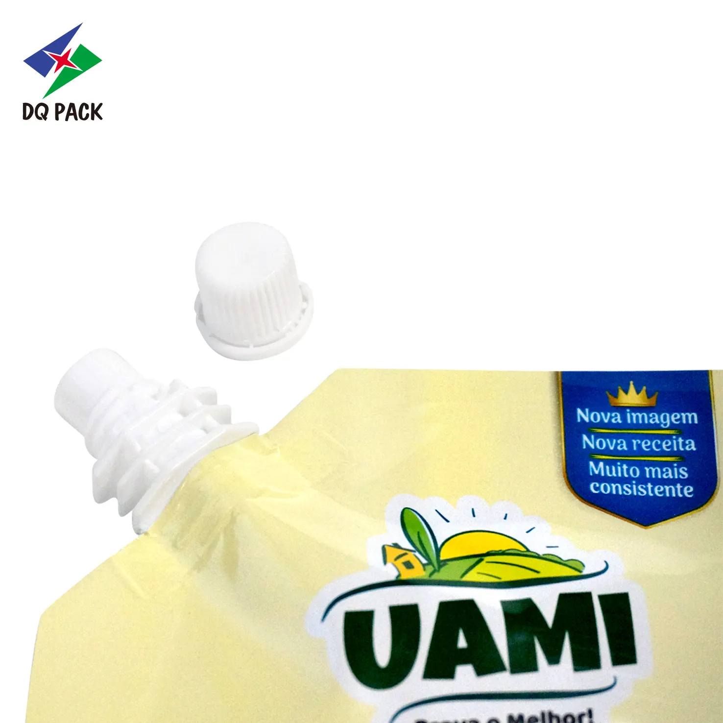 Custom 300g spout pouch supplier -DQ PACK 2506(3)