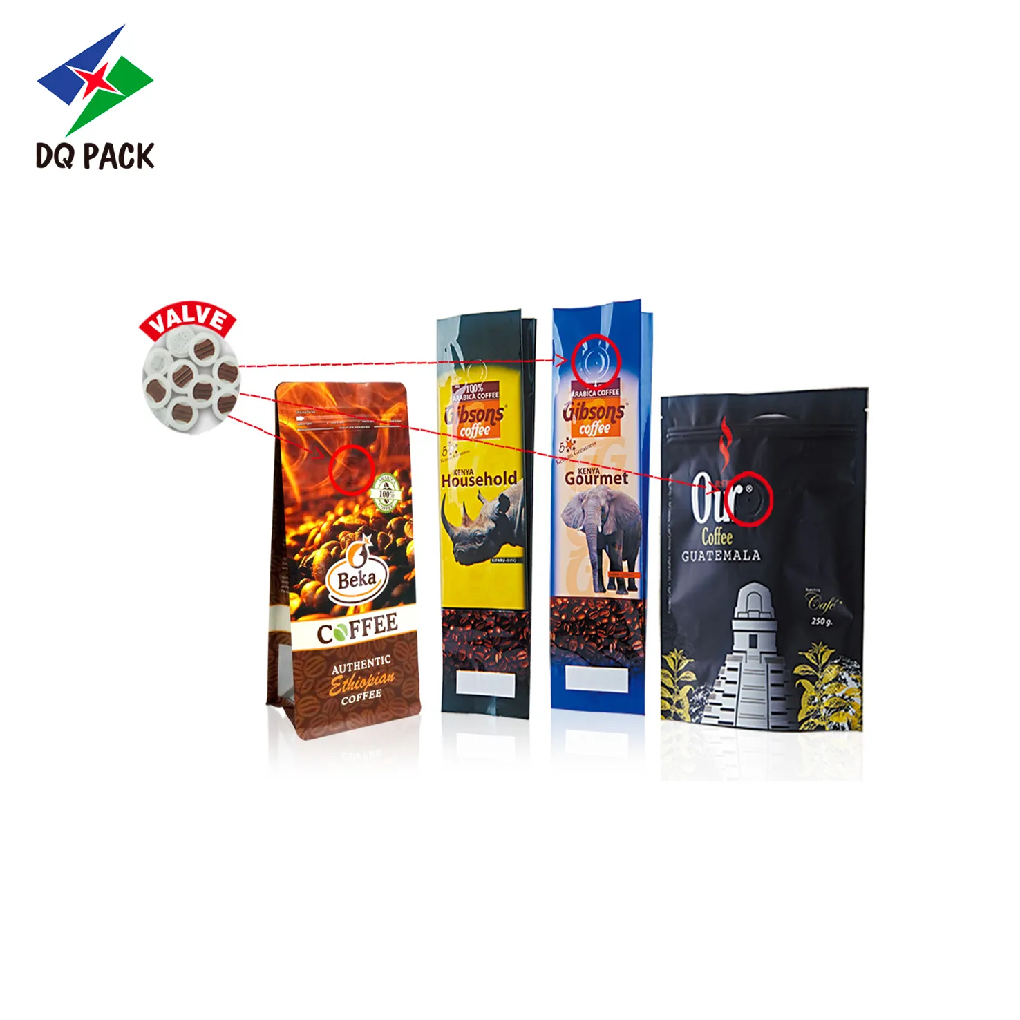 Custom Coffee Bag Factory -DQ PACK