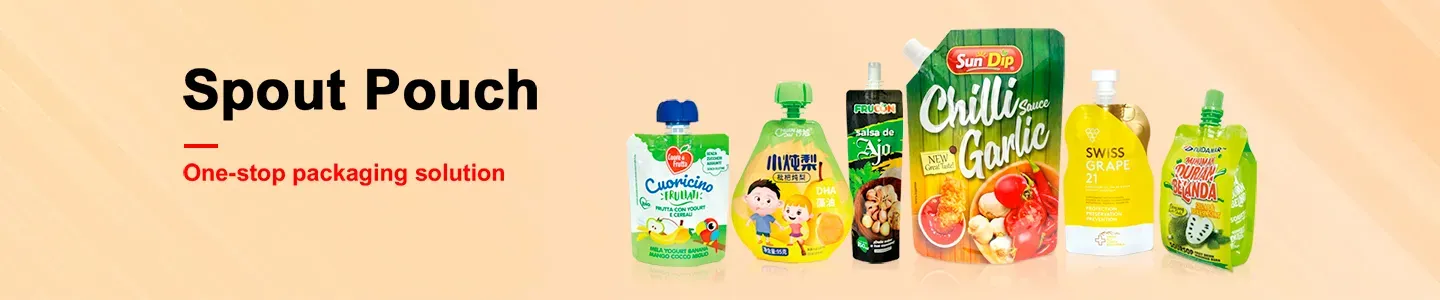 Custom Spout Pouches for Food & Beverage Packaging