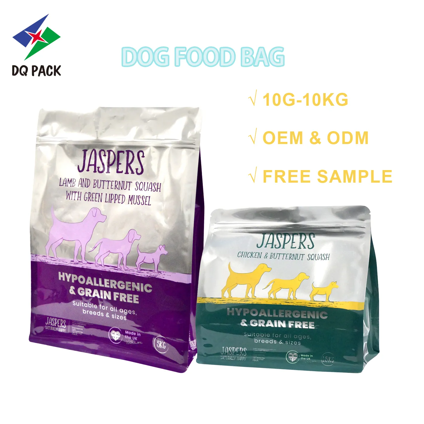 Custom dog food pouch factory -DQ PACK 2505(21)