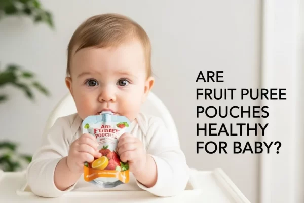 Are Fruit Puree Pouches Healthy for Babies
