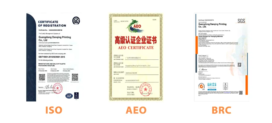 Certified-spout pouch packaging manufacturer