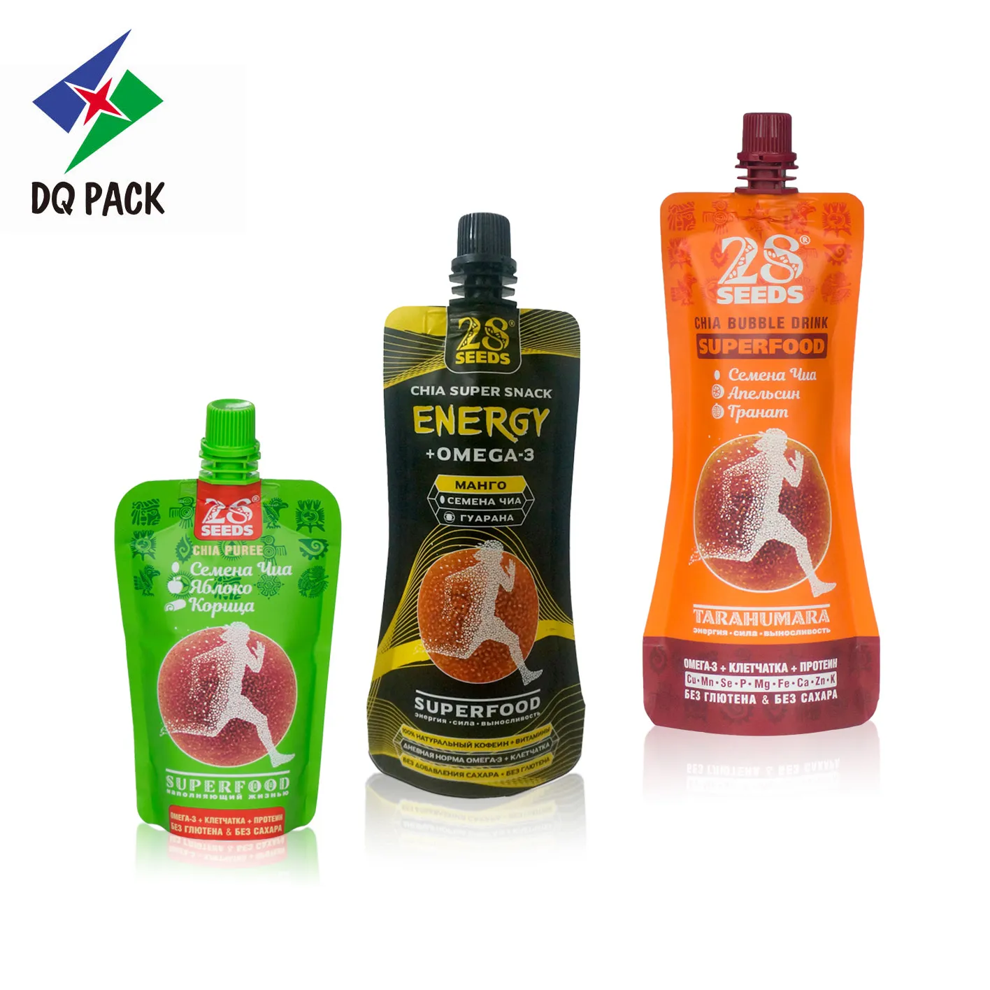 Custom Energy Drink Pouch Manufacturer -DQ PACK (1)