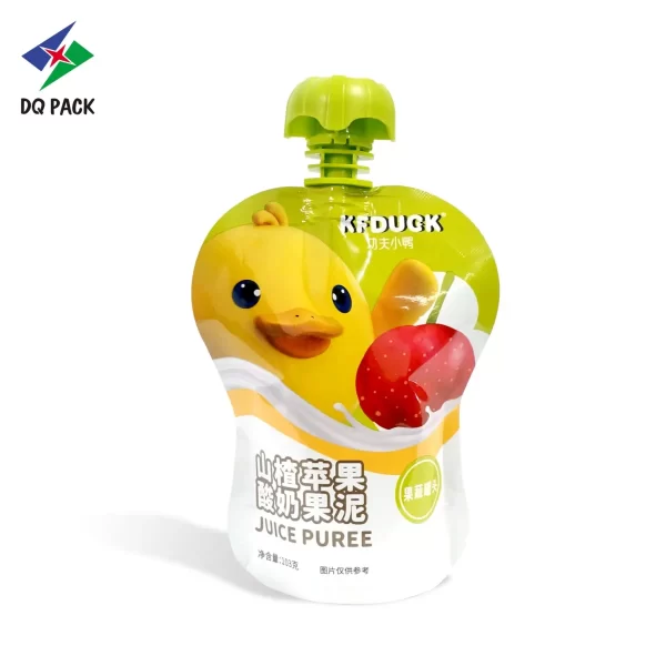 Custom Fruit Puree Pouches with Spout-Factory-DQ-PACK-1 (2)