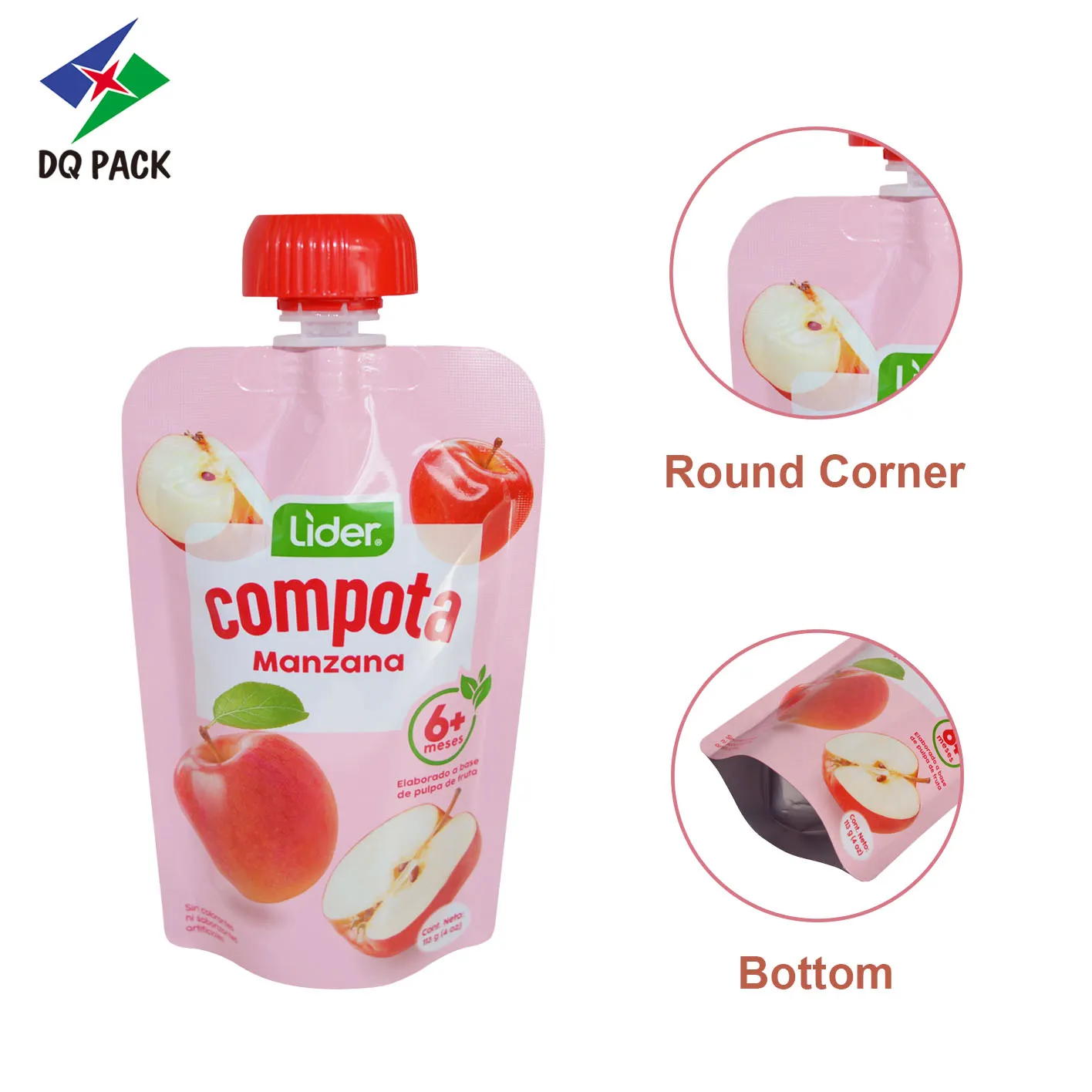 Custom Printed Baby Food Pouch Manufacturer -DQ PACK(4)