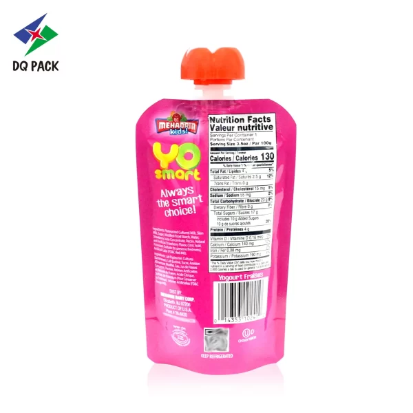 Custom Printing Milk Spout Bag Factory - DQ PACK(2)