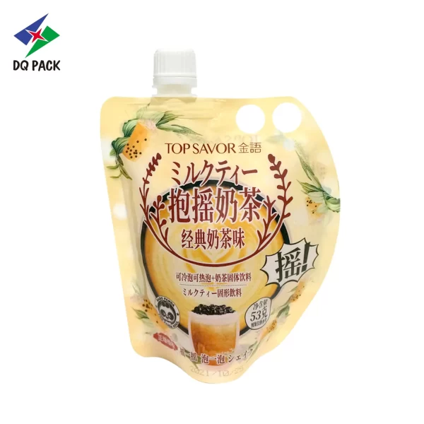 Custom Spout Bag for Milk Tea Packaging (5)
