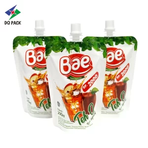 custom 200ml Juice Spout Pouches Manufacturer - DQ PACK (1)