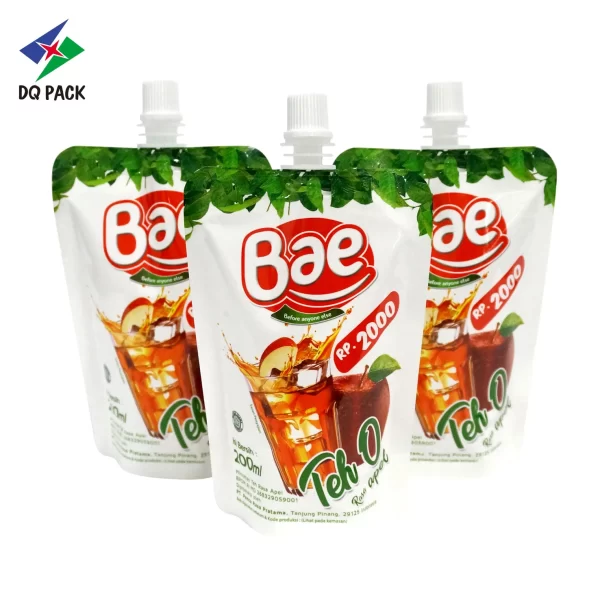 custom 200ml Juice Spout Pouches Manufacturer - DQ PACK (1)