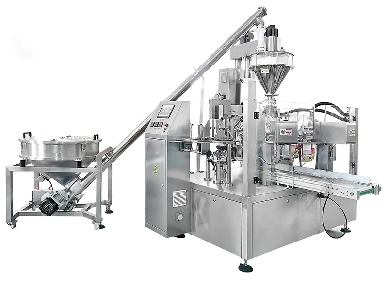 stand up pouch filling machine