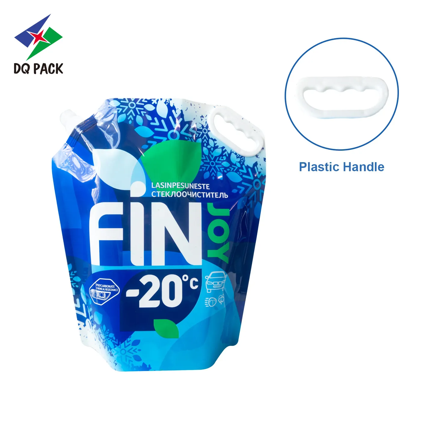 Custom 4L Refillable Spout Bag Factory- DQ PACK (3)