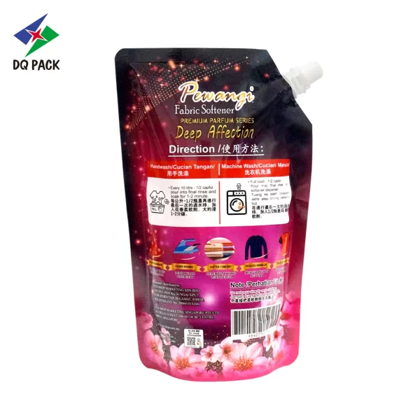 Custom 700ml Spout Pouch Manufacturer -DQ PACK (1)