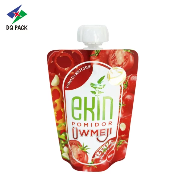 Custom Ketchup Spout Pouch - DQ PACK (6)