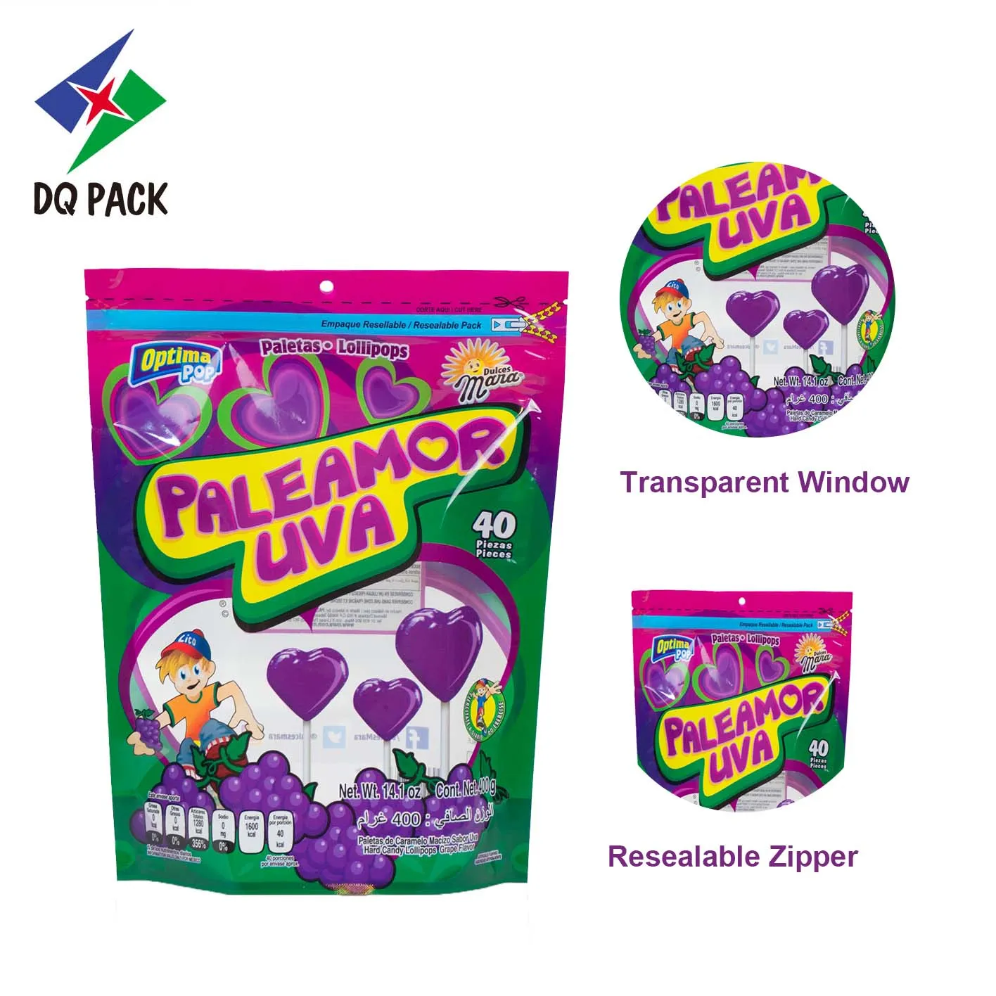 Custom Printed Stand-Up Pouches Supplier -DQ PACK (8)