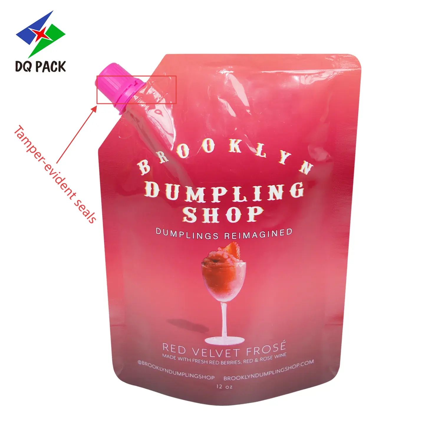 Red-Wine-Plastic-Packing-Pouch
