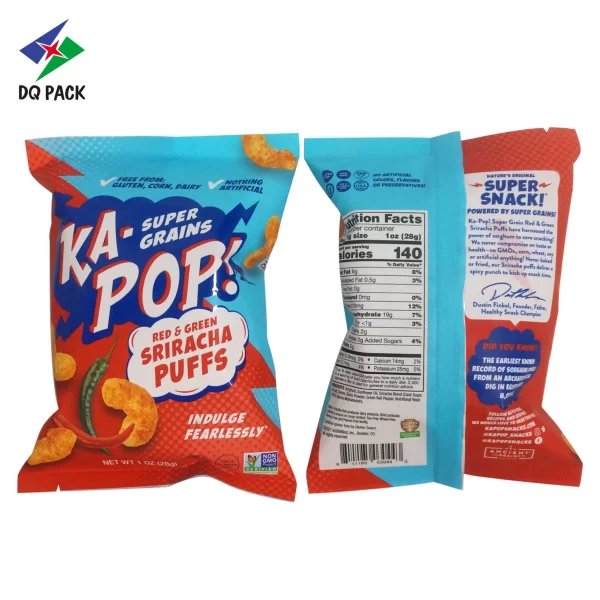Food-Safe Automatic Packaging Film Roll for Puffed Food Packaging - Custom Prints (OEM&ODM) – Image 4