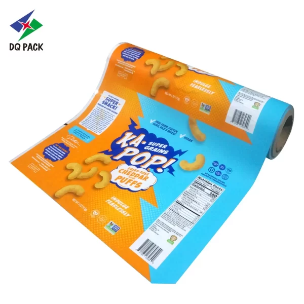 Food-Safe Automatic Packaging Film Roll for Puffed Food Packaging - Custom Prints (OEM&ODM) – Image 2