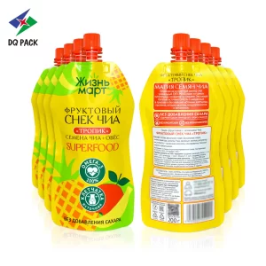 Custom 200ml spout pouch supplier- DQ PACK (1)