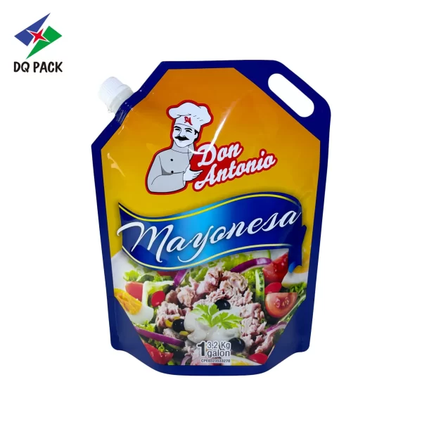 4kg Custom Printed Sauce Spout Pouch Supplier-DQ PACK (3)
