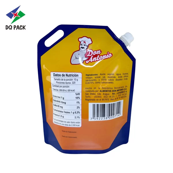 4kg Custom Printed Sauce Spout Pouch Supplier-DQ PACK (4)