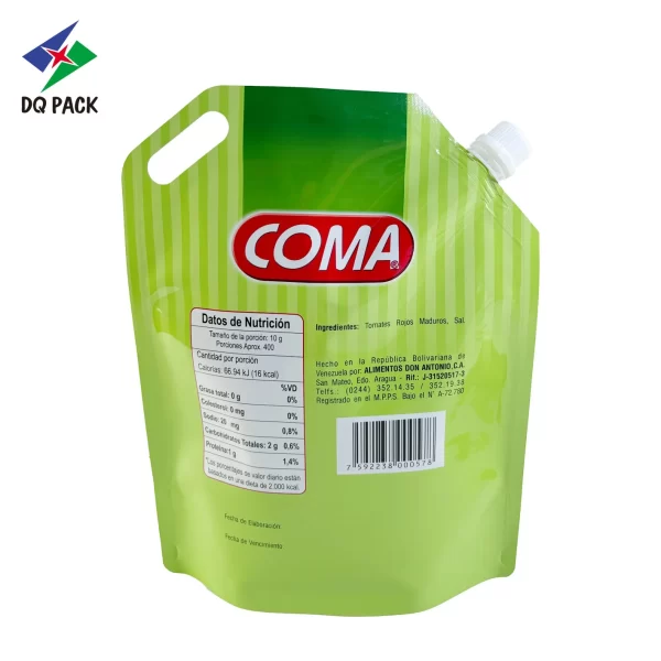 4kg Custom Printed Sauce Spout Pouch Supplier-DQ PACK (6)