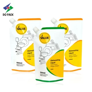 900ML Dishwashing Liquid Packaging-Pouch-Manufacturer-DQ-PACK-1