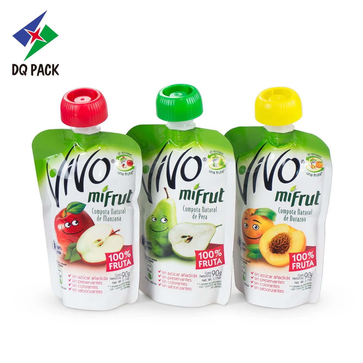 Custom-90g Baby Food Pouches Wholesale-Factory-DQ-PACK