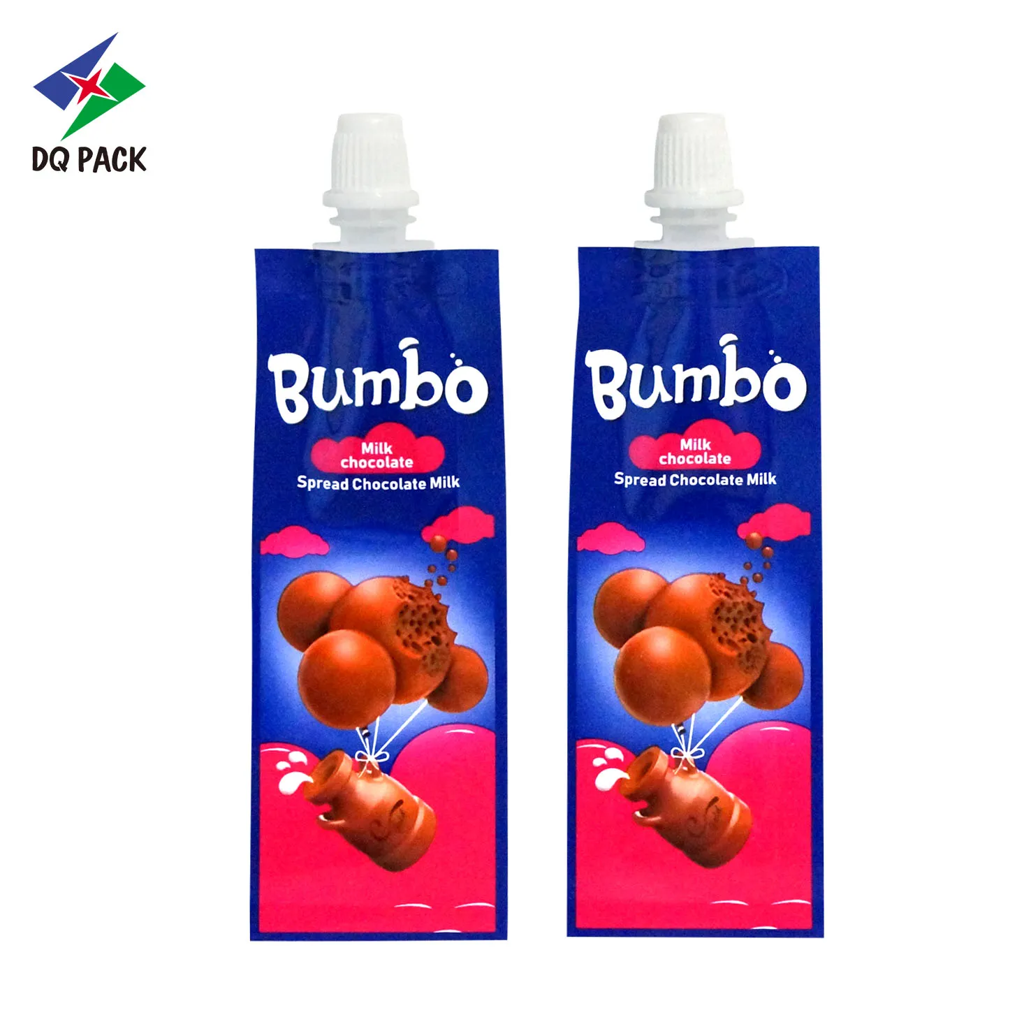 Custom Chocolate Milk Spout Pouch-DQ PACK (1)