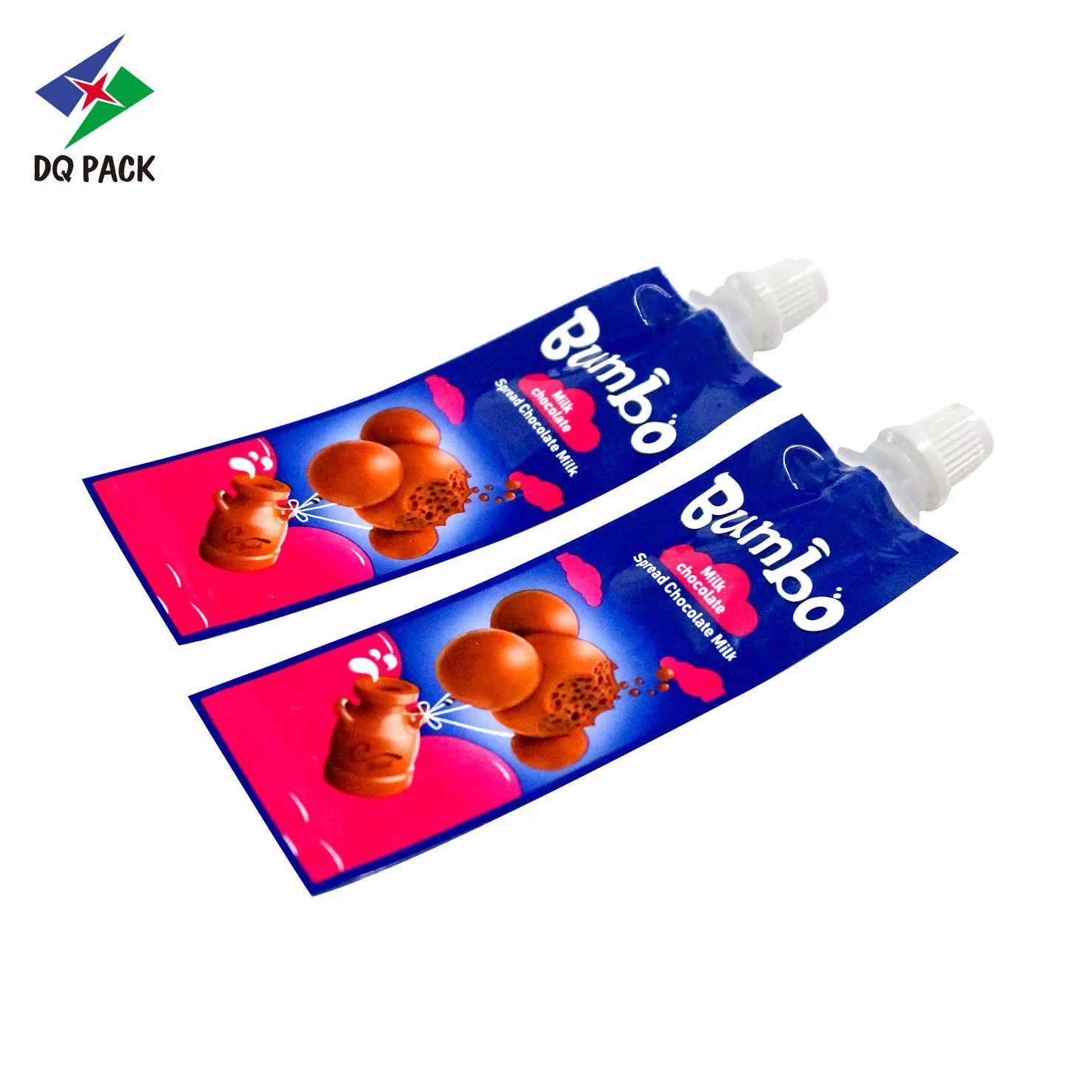 Custom Chocolate Milk Spout Pouch-DQ PACK (6)