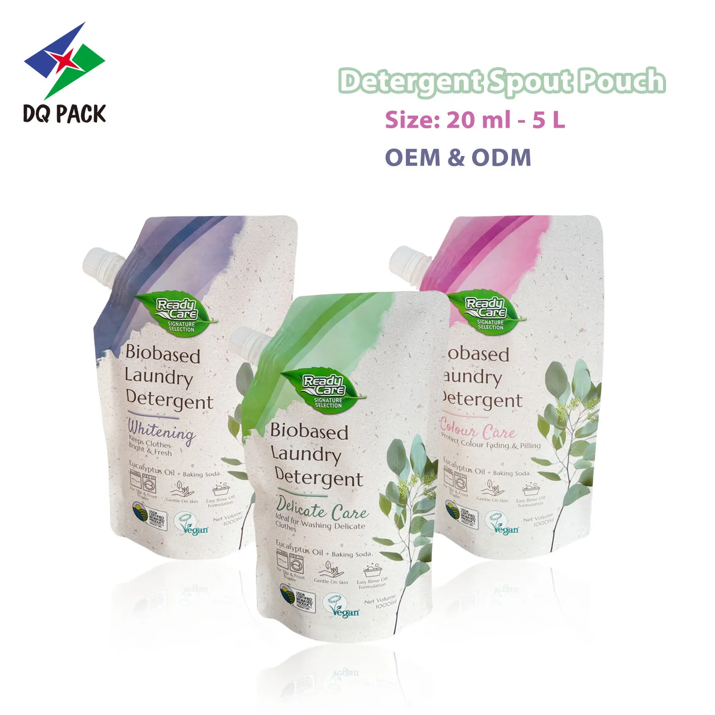 Customized Laundry Detergent Spout Pouch Manufacturer -DQ PACK (1)