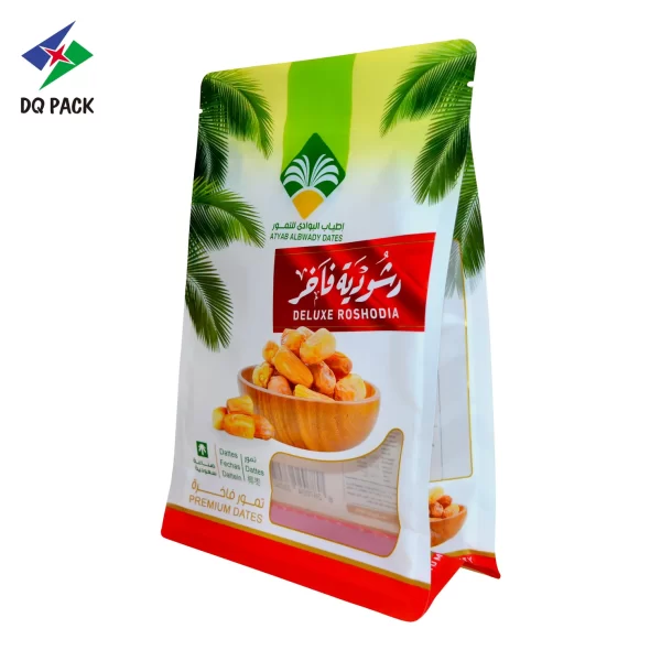 Custom Flat Bottom Zipper Pouch for Dates Packaging Manufacturer - DQ PACK (4)