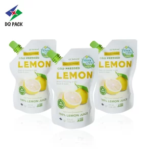 Custom Lemon Juice Spout Pouch Manufacturer-DQ PACK(4)