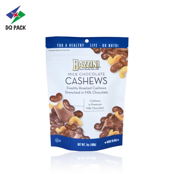 Custom Printed Chocolate Zipper Bag Manufacturer- DQ PACK (3)