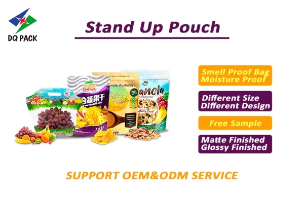 Custom Printed Stand up Zipper Bag Manufacturer - DQ PACK (1) (1)