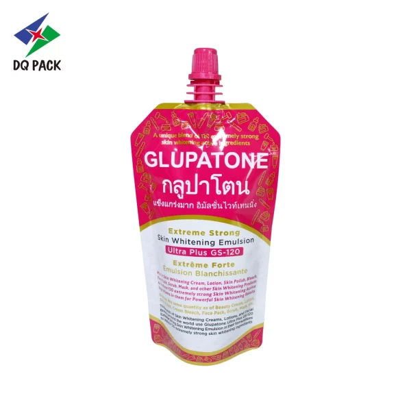 Custom-Spout-Pouch-Packaging-For-Cosmetic-Lotion-Bag-Manufacturer-DQ-PACK-2