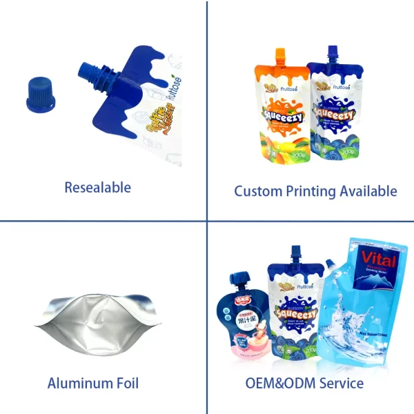 Customized Yogurt Spout Pouch Manufacturer -DQ PACK (5)