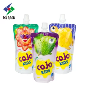Custom Reusable Spout Pouch for Kid Juice Packaging Manufacturer- DQ PACK (1)